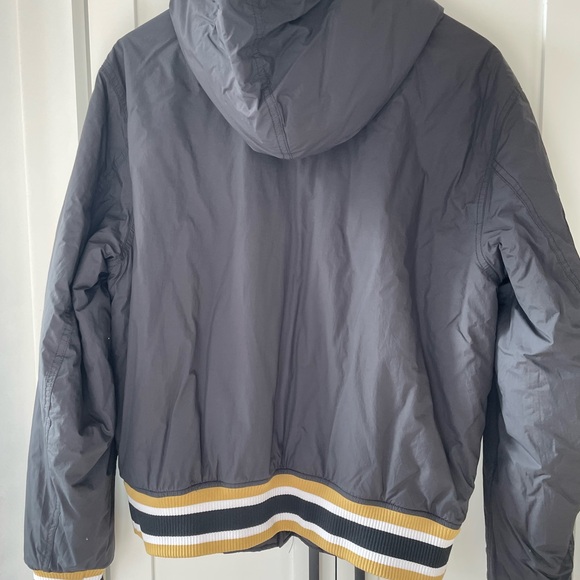 Nike Toronto Raptors Edition Courtside Hooded Full-Zip Bomber Jacket Small - Picture 5 of 7